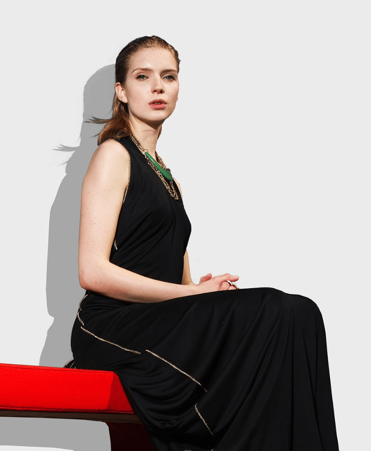 Čierne dámske šaty